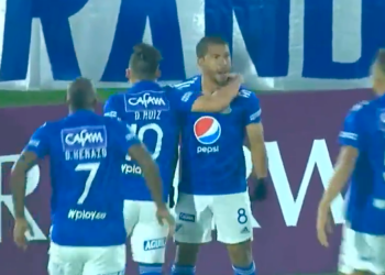 Eduardo Sosa y un golazo de jugada colectiva con Millonarios