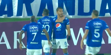 Eduardo Sosa y un golazo de jugada colectiva con Millonarios