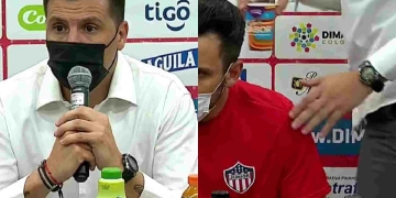 ¡Cruz Real se fue de la rueda de prensa! Esto dijo el DT de Junior