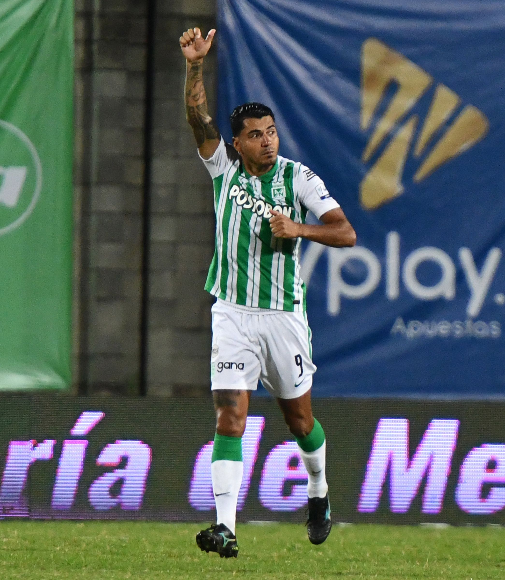 Jefferson Duque volvió al gol contra Bucaramanga