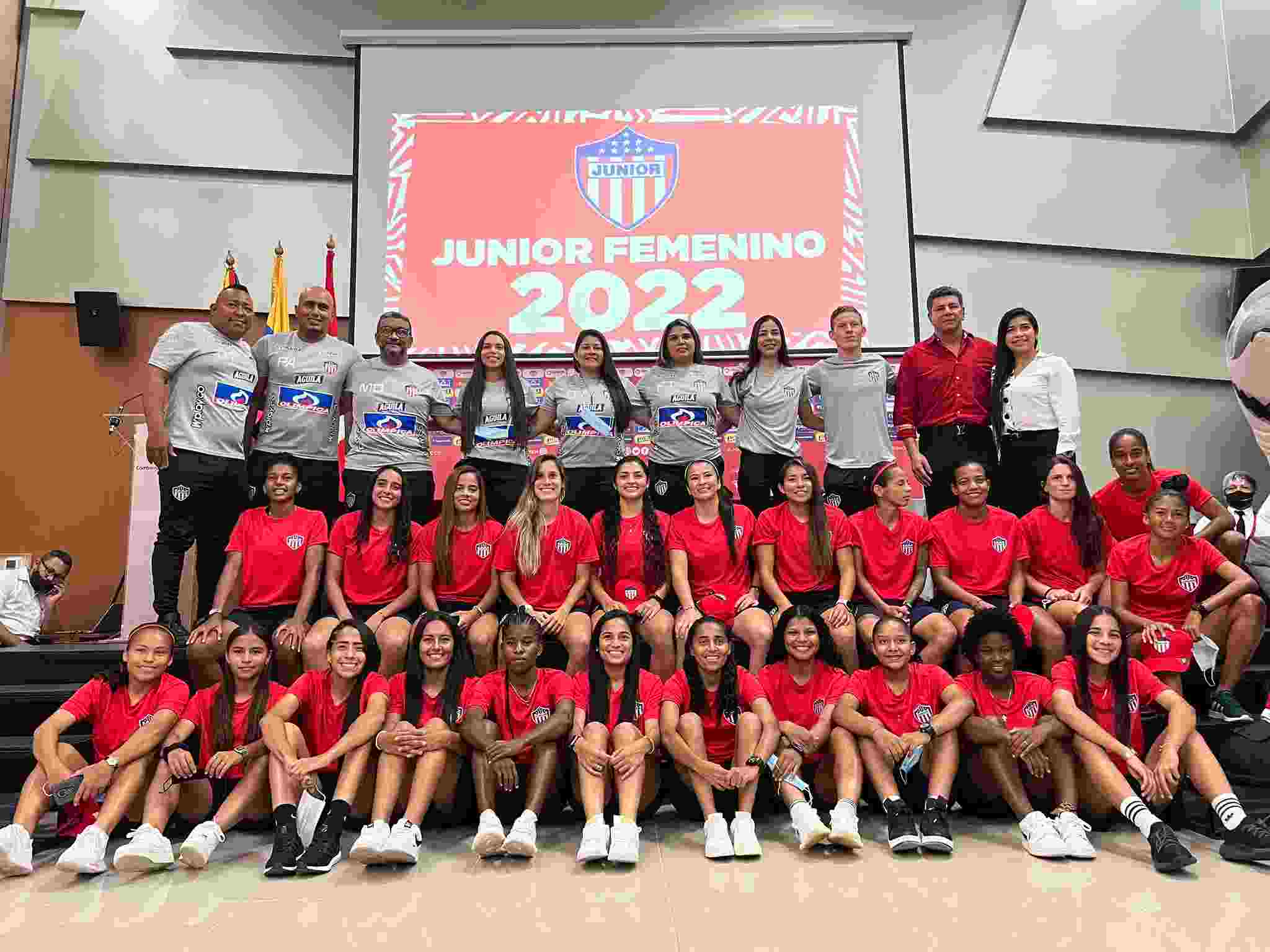 Oficial: Junior presentó su equipo para la Liga Femenina