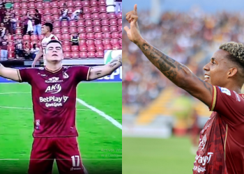 Michael Rangel y Jeison Lucumí, figuras con Deportes Tolima