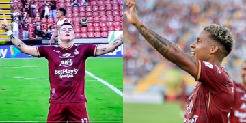 Michael Rangel y Jeison Lucumí, figuras con Deportes Tolima