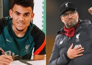 klopp y luis díaz