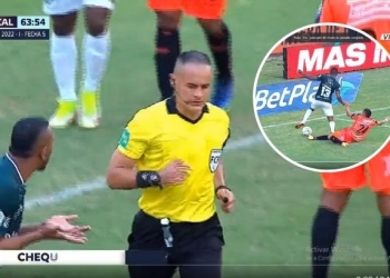 Apareció el VAR en el Polideportivo Sur en contra del Deportivo Cali