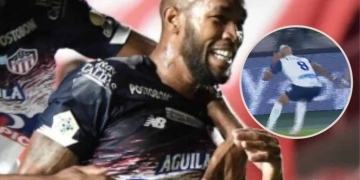 La dura sanción que pagaría Hinestroza tras la celebración frente a Santa Fe