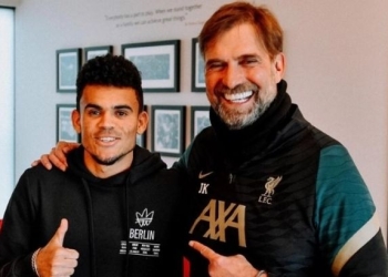 Luis Díaz, listo para jugar Champions League con Liverpool