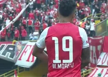 lesión y abandono del partido para Wilson Morelo