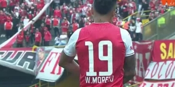 lesión y abandono del partido para Wilson Morelo