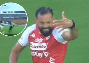 Apareció el VAR en El Campín y segundo gol para Matías Mier con Santa Fe