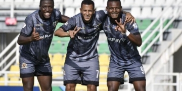 Primer gol de Marcus Vinicius en el fútbol colombiano