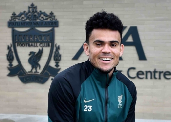 Luis Díaz: así fue su primer entrenamiento con Liverpool