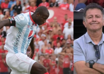 ¿Qué le pasó a Adrián Ramos? Tuvo el empate al 92′ ante Cortuluá