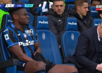 Malas noticias para Duván Zapata: jugó 13 minutos y se volvió a lesionar