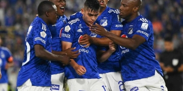 Millonarios, hincha de América en el clásico ante Nacional
