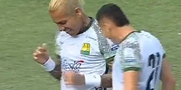 Dayro Moreno en el regreso a la Liga BerPlay: ¡20 minutos y gol con Bucaramanga!