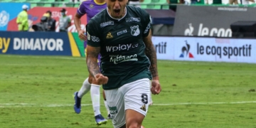 Volvió el gol a Deportivo Cali, otra vez con Sebastián Leyton