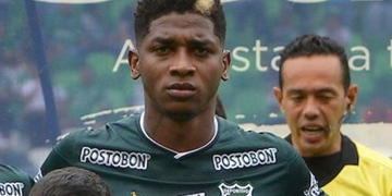 Yony González: debut como titular, golpe y afuera a los 45 minutos