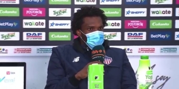 ¡No le gustó nada! Así reaccionó Didier Moreno a una pregunta