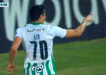 Gio Moreno y el gol más esperado en Atlético Nacional