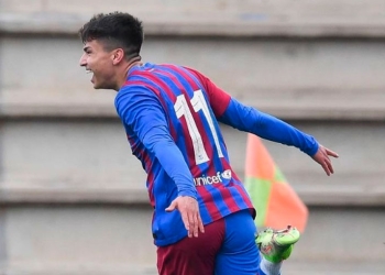 ¡Otro gol de la joya colombiana que está en La Masía del Barcelona!