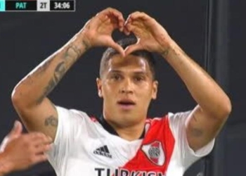 Primer gol de Juanfer Quintero en su regreso a River