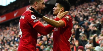 Del capitán de Liverpool para Luis Díaz por su gol. ¡Y la respuesta de Lucho!