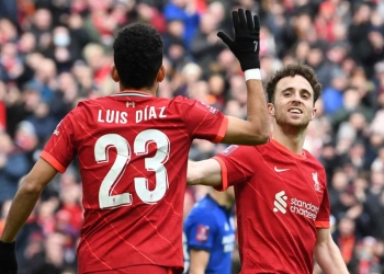 Diogo Jota se suma a los elogios para Luis Díaz