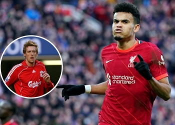 Más elogios del mundo Liverpool para Luis Díaz. ¡Ahora fue Crouch!