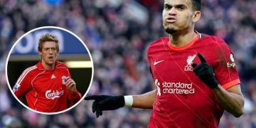 Más elogios del mundo Liverpool para Luis Díaz. ¡Ahora fue Crouch!