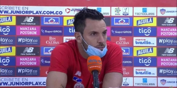 Sebastián Viera, caliente: "Junior no tiene el súper equipo"