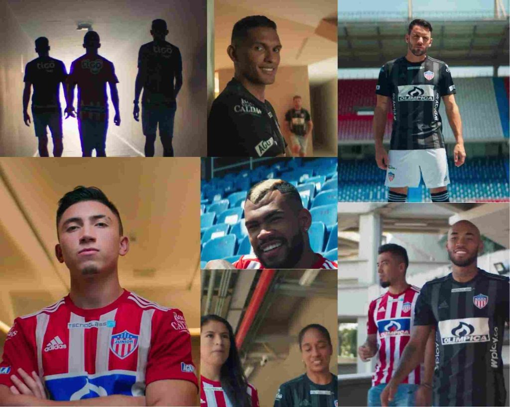 Los detalles del video de Junior y adidas