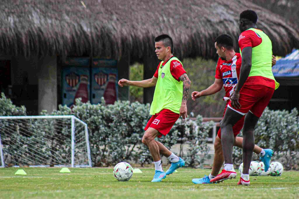 ¿Lesionado? El jugador de Junior que se fue del entrenamiento