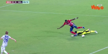 Cadena de errores de Millonarios frente al DIM