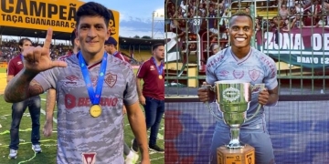 hon Arias y Gemán Cano celebran título con Fluminense