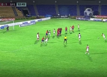 Primer gol de Hárold Gómez con Santa Fe
