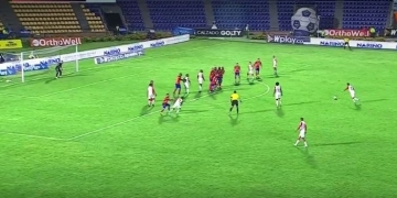 Primer gol de Hárold Gómez con Santa Fe