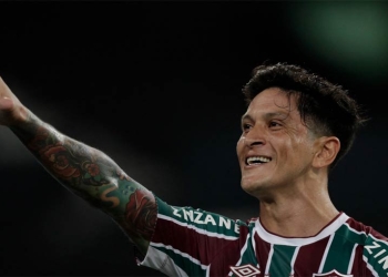 Doblete de Germán Cano en la Libertadores