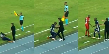 Mosquera y Osorio, minutos antes del pisotón. ¿Qué estaba pasando?