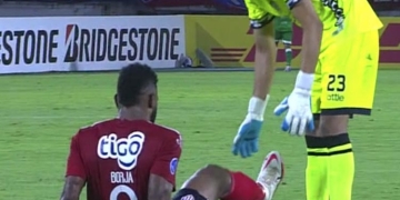 Alarma, Selección Colombia: ¡Miguel Borja salió lesionado!