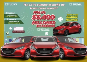 Resultados sorteo Lotería del Tolima, 28 de marzo del 2022