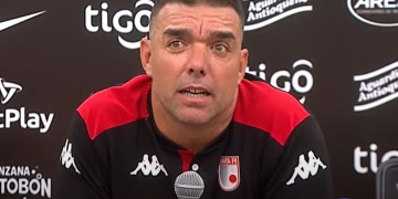 Cardetti contra el árbitro en Medellín: “No tuvo el coraje de…”