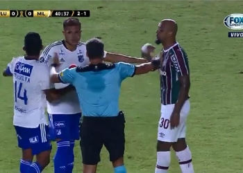 Felipe Melo se volvió a encarar con jugadores de Millonarios