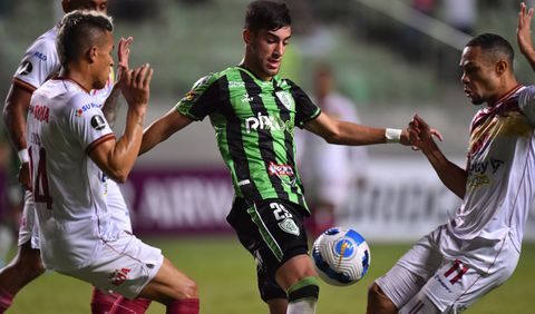 Deportes Tolima y su quinto gol en contra en la Copa Libertadores