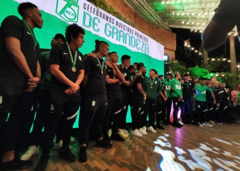 Las figuras que asistieron a los 75 años de Atlético Nacional