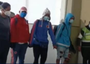Violencia internacional: hinchas de Cali y Junior se enfrentaron en Bolivia