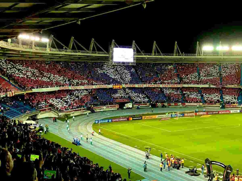 Junior de Barranquilla-Fluminense: boletería y tifo