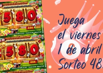 Lotería de Santander. Resultado sorteo 1 de abril 2022