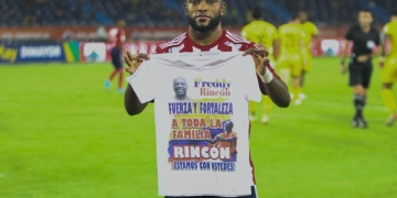 Miguel Borja y su mensaje a la familia de Freddy Rincón