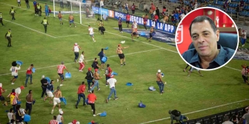 Tulio Gómez, en total desacuerdo con las sanciones a Unión Magdalena y Junior